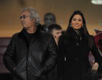 Fussball INTERNATIONAL  Flavio Briatore  mit Frau Elisabetta Gregoraci