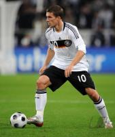 Fussball WM-Qualifikation: Deutschland, PODOLSKI Einzelaktion
