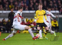 Fussball DFB Pokal Viertelfinale 15/16: VfB Stuttgart - Borussia Dortmund