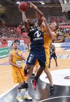 Basketball 1. Bundesliga 14/15 Hauptrunde:  Walter Tigers Tuebingen - Alba Berlin