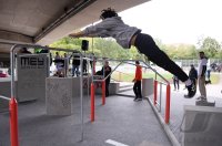 3 in One Treffpunkt unter der B28 Bruecke in Tuebingen