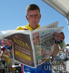 Tour de Suisse 2003 6. Etappe Fhrender im Gesamtwertung Francesco Casagrande (Lampre)