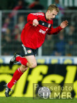FUSSBALL 1. Bundesliga: Leverkusen, BIEROFKA Einzelaktion