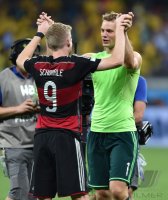 FUSSBALL WM 2014, HALBFINALE: Brasilien - Deutschland