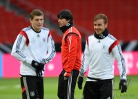 Fussball Training Deutsche Nationalmannschaft: Trainer Joachim Loew (Deutschland)