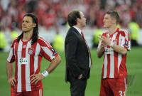 Fussball Champions League Finale:  Enttaeuschung FC Bayern Muenchen