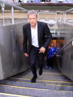 Fussball DFB Pokal : Trainer Lucien Favre (Hertha)