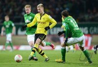 Fussball, 1. Bundesliga 12/13: Werder Bremen - Borussia Dortmund