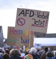 Anti-Rechts-Demo in Hechingen