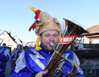 Fasnet Hirrlingen 2018; Alte Tradition, Eiersammeln am Fasnetsdienstag