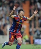 FUSSBALL International Primera Division 10/11:  David Villa (Barca)