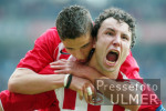 Mark VAN BOOMEL bejubelt einen Treffer