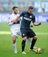 Fussball International Serie A 14/15: Lukas Podolski (Inter Mailand)