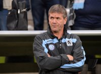 Fussball DFB Pokal 2. Runde 13/14: Trainer Friedhelm Funkel (1860 Muenchen)