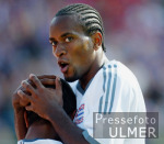 Fussball 1. Bundesliga Jubel Elber - Ze Roberto