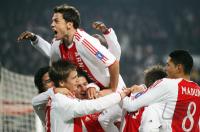 Fussball CL: Amsterdam - Mailand, Jubel Ajax