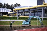 Fussball International EURO 2024: Hermann-Saam-Stadion bekommt einen neuen Rasen