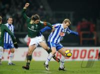FUSSBALL, 1. BUNDESLIGA, 21. Spieltag: Werder - Berlin