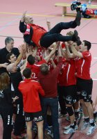 Volleyball  1. Bundesliga  12/13:  TV Rottenburg - VfB Friedrichshafen
