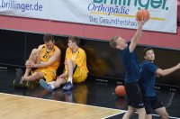 Basketball 1. Bundesliga 14/15 Hauptrunde:  Walter Tigers Tuebingen - BG Goettingen
