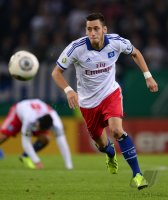 Fussball  DFB Pokal   Saison 2013/2014, 2. Hauptrunde: Hamburger SV - SpVgg Greuther Fuerth