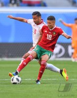 FUSSBALL WM 2018, Vorrunde: Marokko - Iran