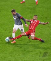 FussFussball  1.Bundesliga   Saison 17/18: FC Bayern Muenchen - FC Augsburg