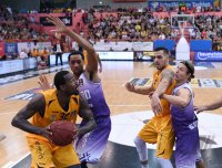 Basketball 1. Bundesliga 15/16 Hauptrunde: Walter Tigers Tuebingen - BG Goettingen