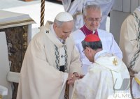 Rom, Vatikan 18.05.2025  Amtseinfuehrung Papst Leo XIV.