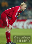 Fussball Bundesliga: Dortmund - Leverkusen, enttaeuschte Leverkusener