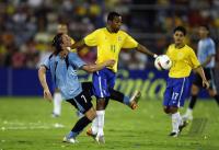 Fussball International 42. Copa America in VenezuelaHalbfinale Uruguay - Brasilien