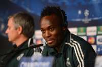 FUSSBALL INTERNATIONAL  CHL ACHTELFINALE 12/13: Michael Essien (Real Madrid)
