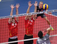Volleyball 1. Bundesliga  Saison 17/18:  TV Rottenburg -  Netzhopers KW