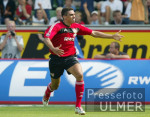 FUSSBALL 1. Bundesliga  Bayer Leverkusen - SC Freiburg JUBEL Bayer Lucio