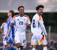 Fussball U 20 Test -Laenderspiel  in Reutlingen  09.09.2025 
Deutschland - Italien
