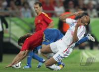 Fussball WM 2006: Spanien - Frankreich ; Spain - France