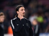 Fussball CHL  Saison 2014/2015: Zlatan Ibrahimovic (Paris Saint-Germain)