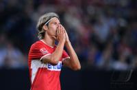 Fussball 1. Bundesliga: T Home Cup , Schalke 04 - VfB Stuttgart