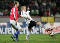 Fussball International: Deutschland U21 - Tschechien U21, Zweikampf