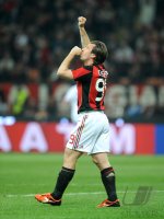 FUSSBALL SERIE A:  Babyjubel Cassano Antonio (AC Mailand)