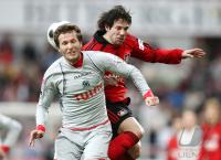 Fussball 1. Bundesliga: Leverkusen - Hannover