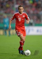 Fussball Saison 2013/2014: DFB Pokal 1. Runde: Rafinha (FC Bayern Muenchen)