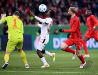 Fussball  DFB Pokal Achtelfinale  24/25: FC Bayern Muenchen - Bayer 04 Leverkusen