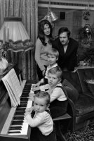Fussball Homestory Beckenbauer Weihnachten 1970