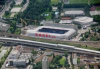 FUSSBALL EM 2008 Luftbild Stadion Basel