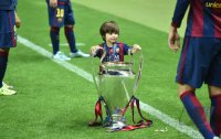 Fussball Champions League Finale 2015: JUBEL FC Barcelona