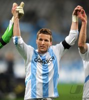 2. Fussball Bundesliga: Jubel Benjamin Lauth (1860 Muenchen)