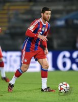 FUSSBALL 1. Bundesliga 2014/2015:  Xabi Alonso (FC Bayern Muenchen)
