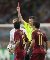 Fussball WM 2006: Achtelfinale Portugal - Niederlande