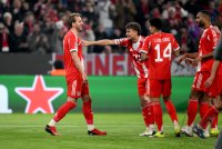 Fussball  Achtelfinal Rueckspiel CHL 25/26: FC Bayern Muenchen - Atalanta Bergamo